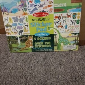 Melissa & Doug Habitst Reusable Sticker Pad